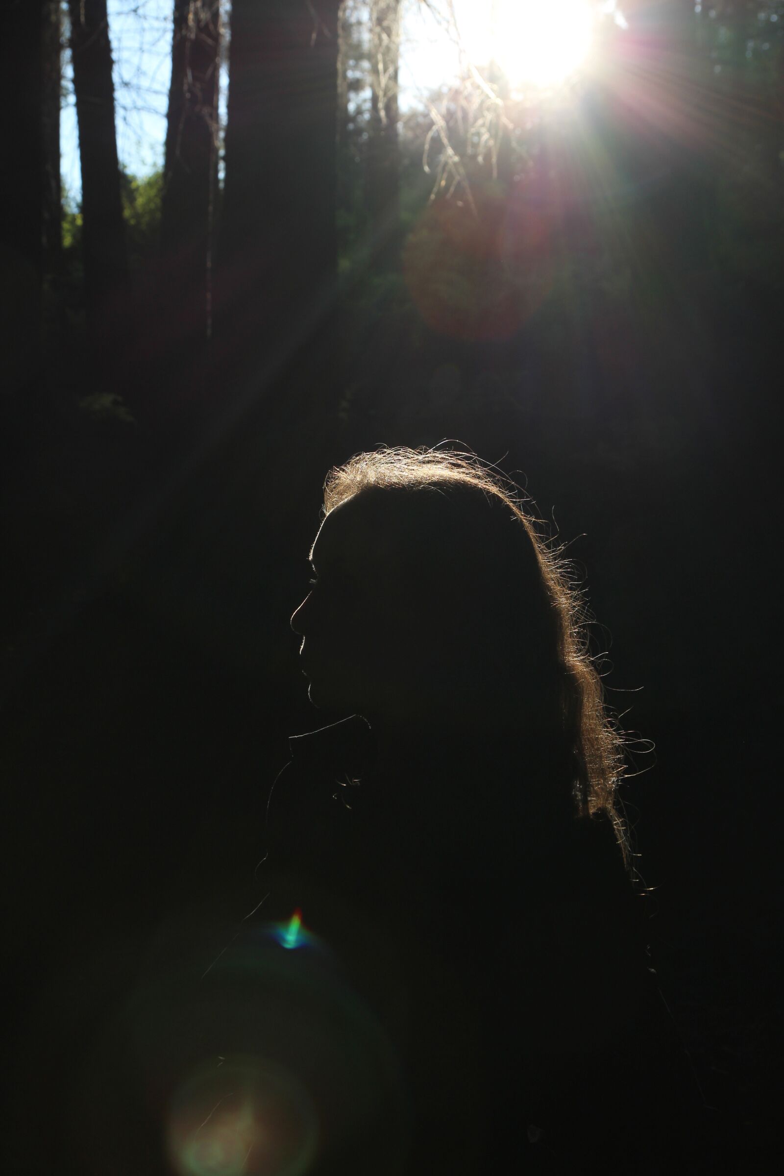 Canon EOS 700D (EOS Rebel T5i / EOS Kiss X7i) sample photo. Woman, female, dark photography