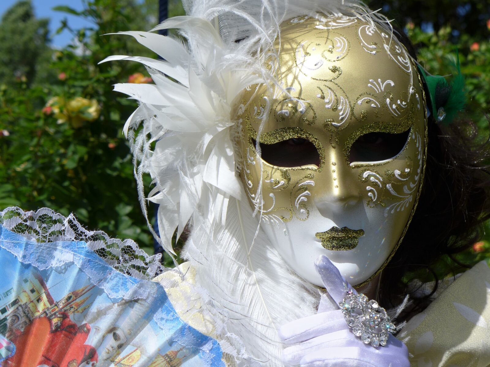 Panasonic Lumix DMC-LX7 sample photo. Mask of venice, carnival photography