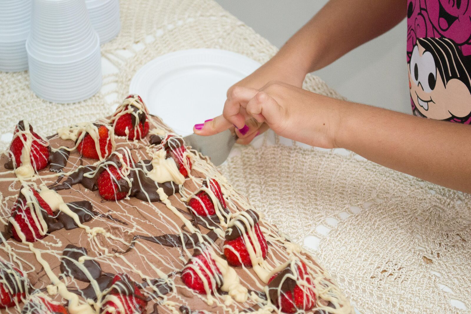 Nikon D3100 sample photo. Birthday, bolo, cake, festa photography