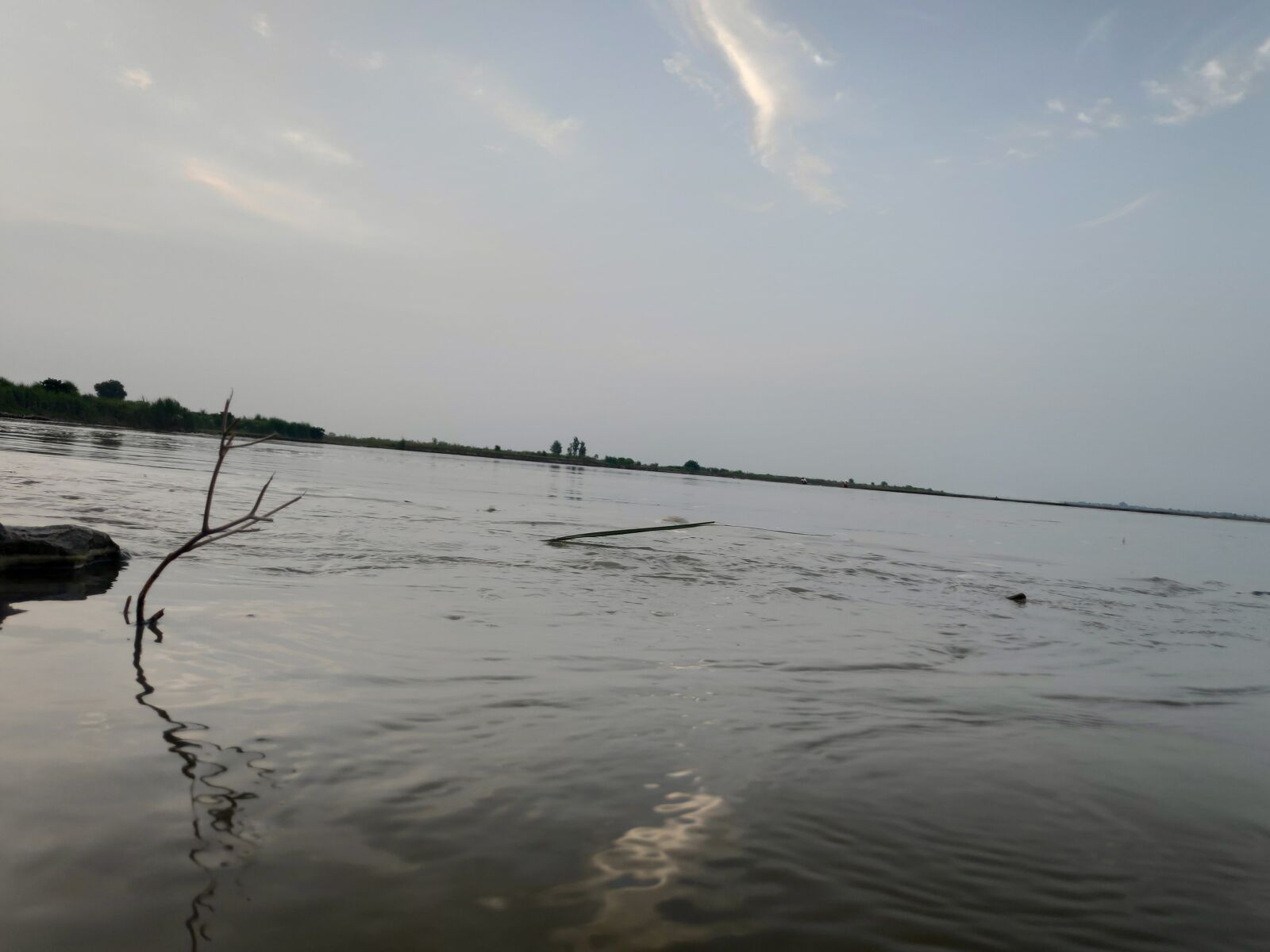 Xiaomi POCO F1 sample photo. River, yamuna river, yamuna photography
