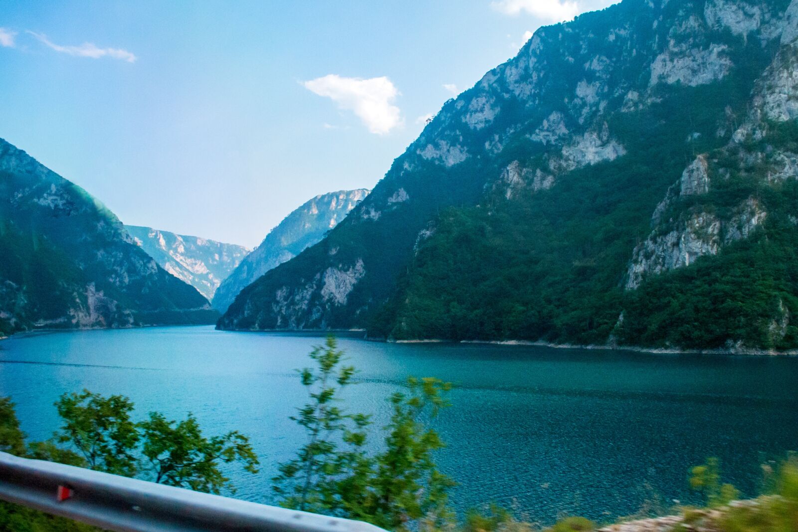 Nikon D3100 sample photo. Piva lake, montenegro, beautiful photography