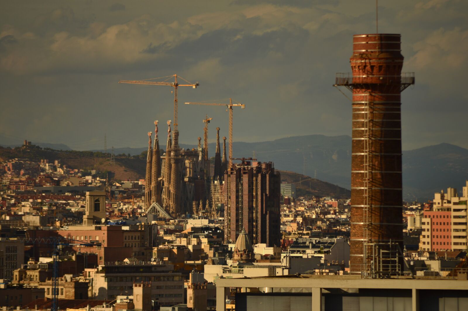 Nikon D3200 sample photo. Barcelona, landscape, view photography
