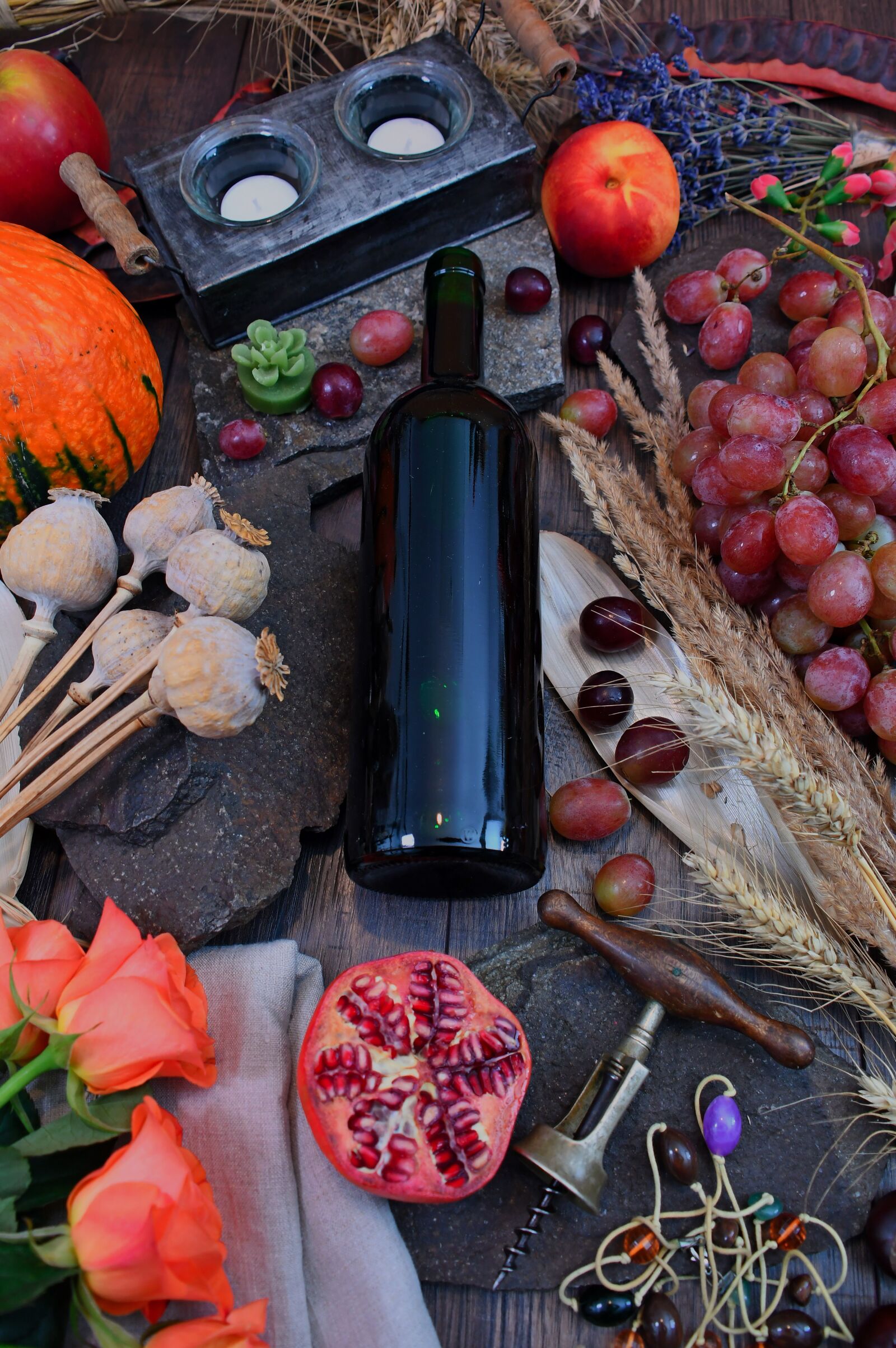 Nikon D3200 sample photo. Wine, wine bottle, drink photography