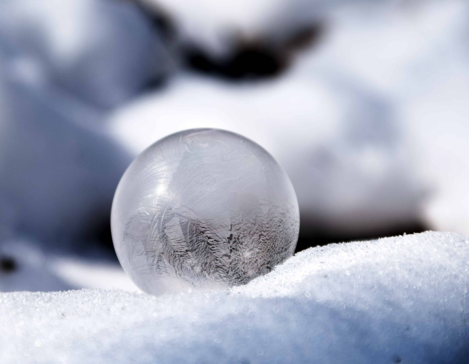 Nikon D3300 sample photo. Winter, ice, snowflake, macro photography