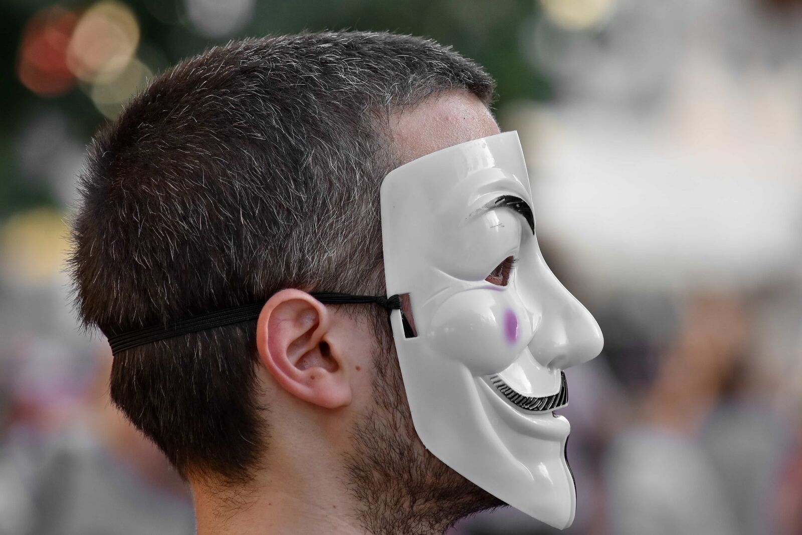 Nikon D5500 sample photo. Mask, plastic, portrait, people photography