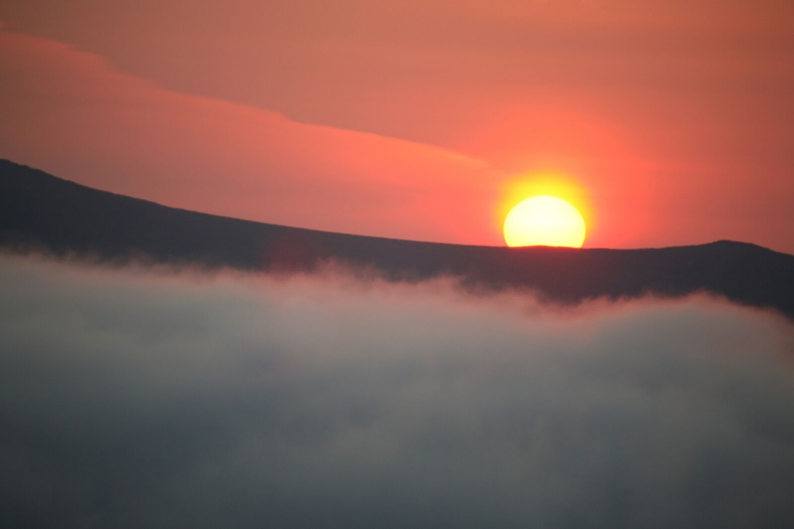 Canon EOS 5D sample photo. Volcano, sunset, evening photography
