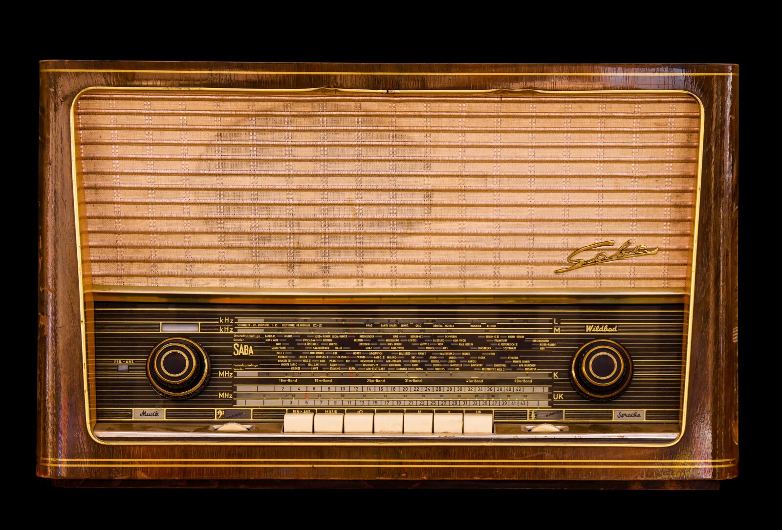 Panasonic DMC-G70 sample photo. Radio, old, tube radio photography