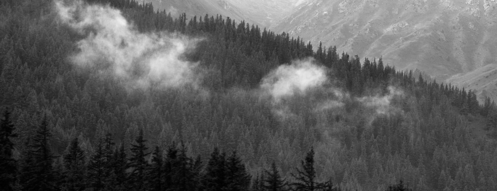 smc PENTAX-DA L 18-55mm F3.5-5.6 sample photo. Distant hills, the scenery photography