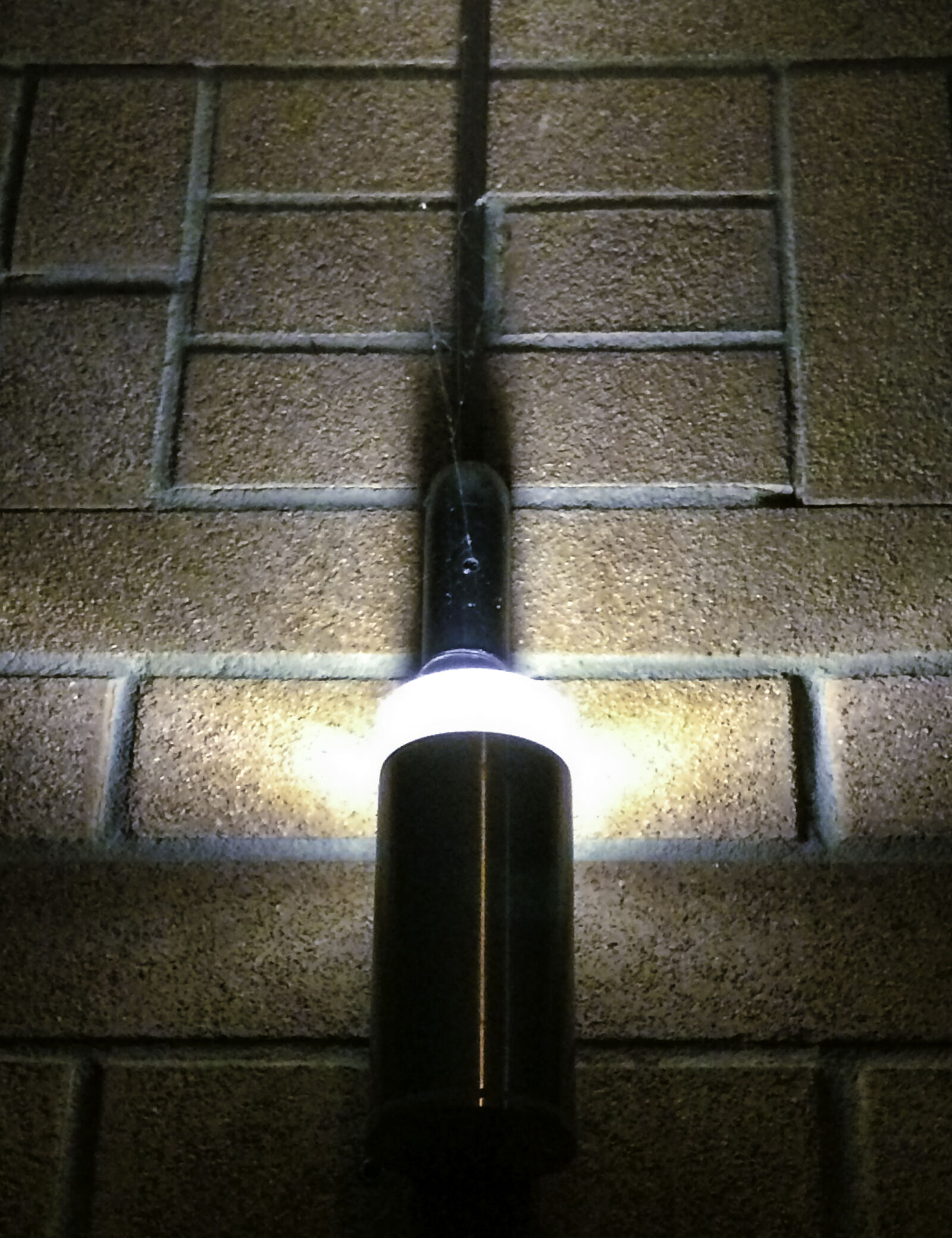 iPhone 5s back camera 4.15mm f/2.2 sample photo. Light, spiderweb, wall photography