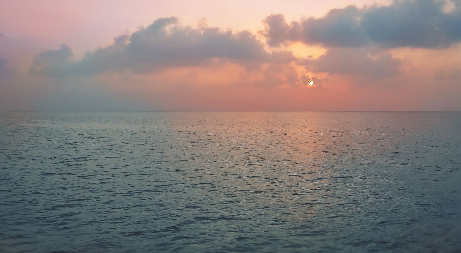 Samsung Galaxy S5 sample photo. Sea, sunset, ocean photography