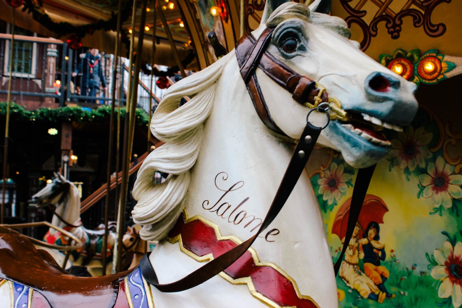 Canon EOS 600D (Rebel EOS T3i / EOS Kiss X5) sample photo. Carousel, horse, fun photography