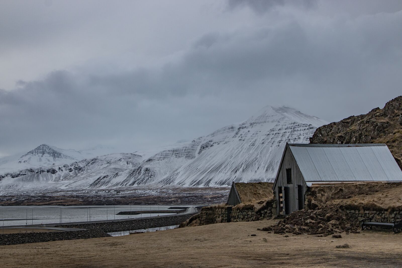 Canon EOS 70D sample photo. Borgarnes, iceland, winter photography