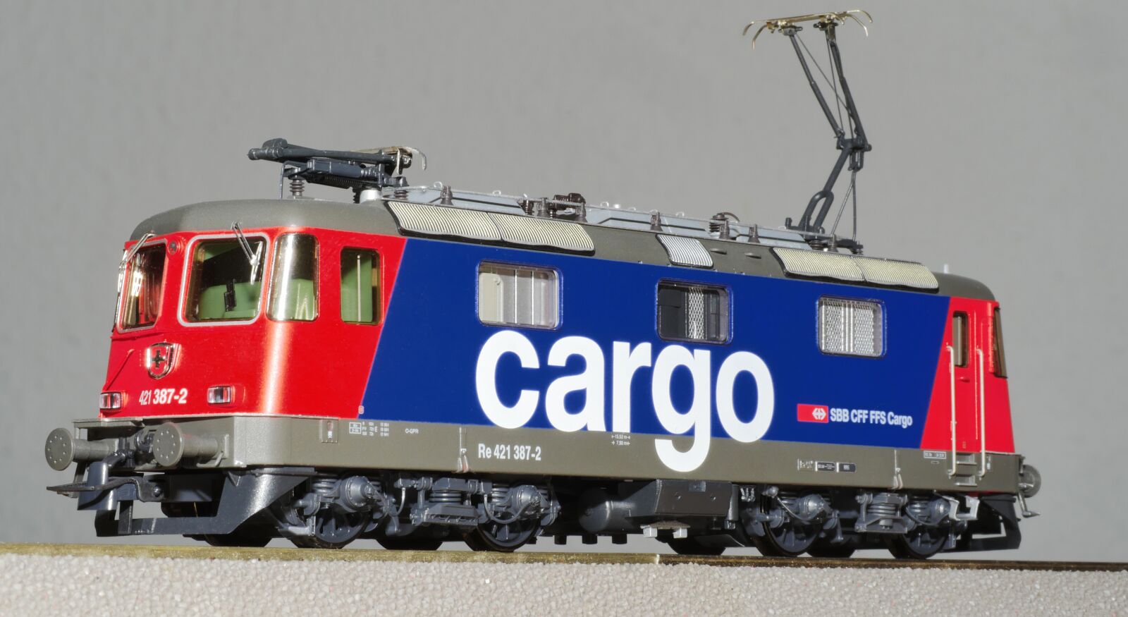 Panasonic Lumix DMC-GX8 sample photo. Electric locomotive, model, scale photography