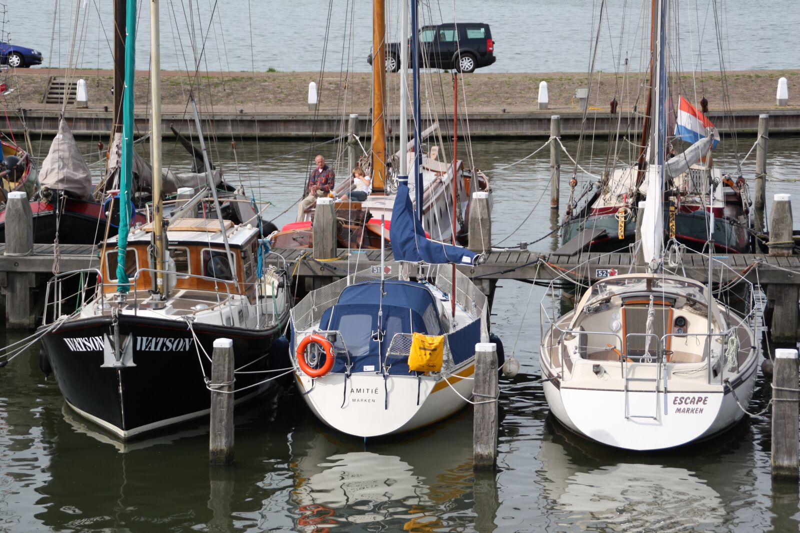 Canon EOS 450D (EOS Rebel XSi / EOS Kiss X2) sample photo. Boat, holland, summer photography
