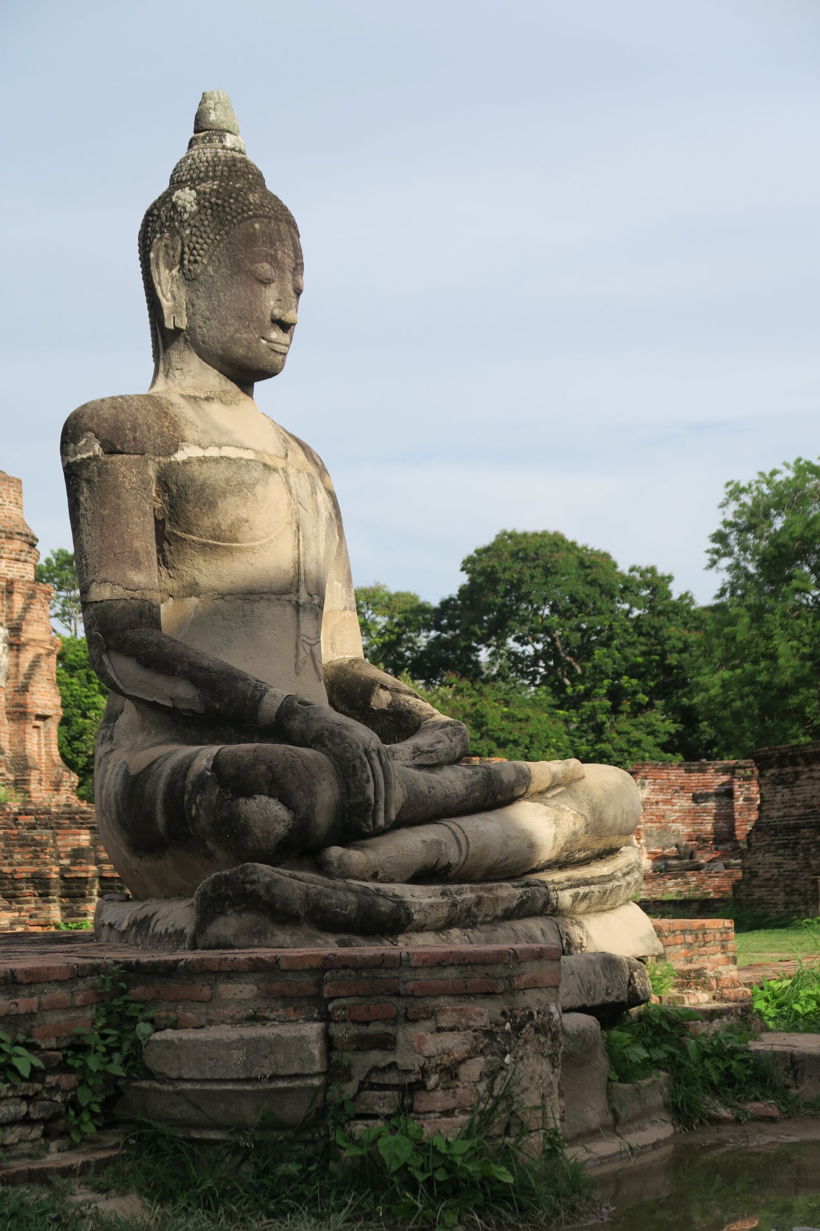Canon PowerShot G7 X sample photo. Ayutthaya, thailand, buddha photography