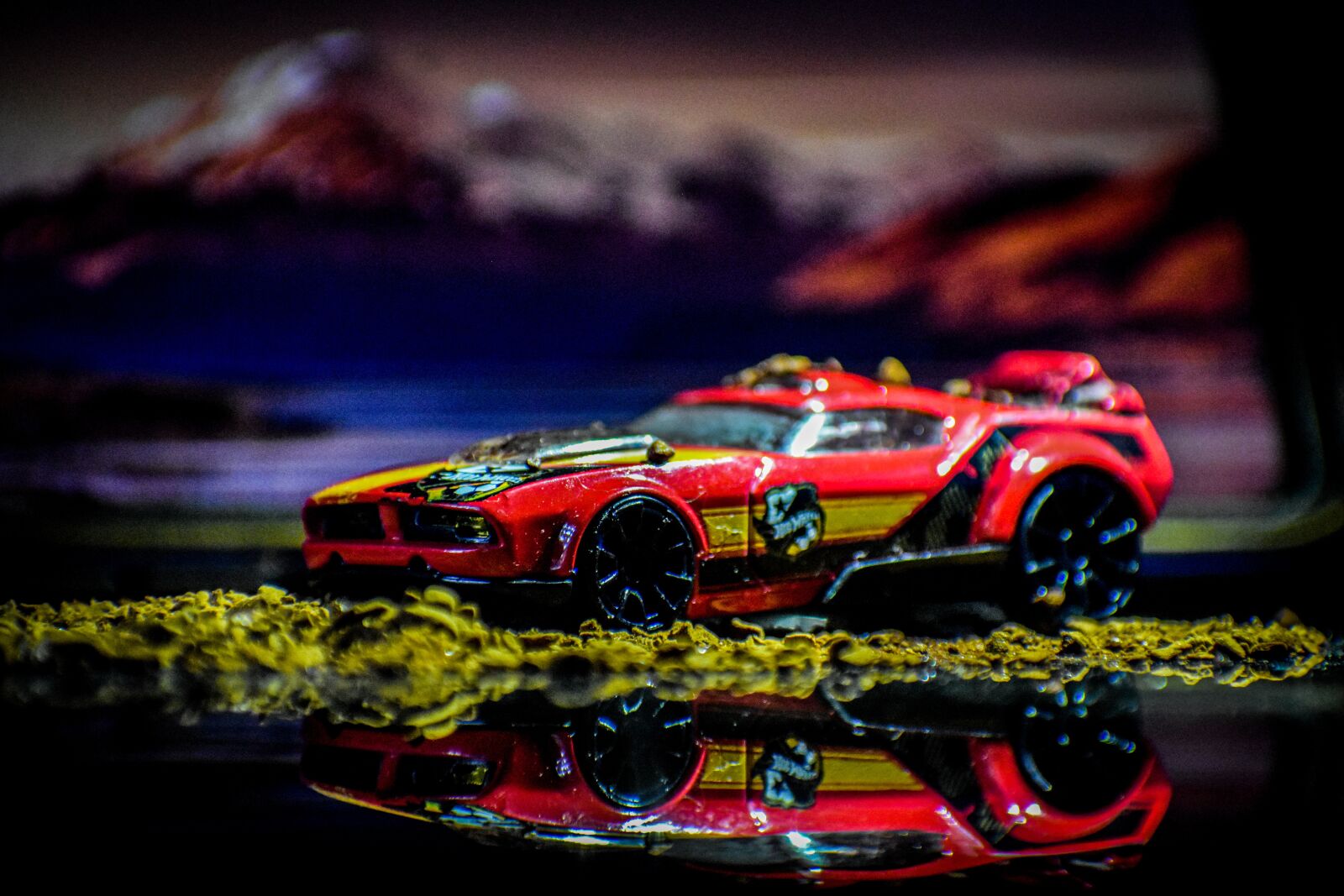 Nikon D3400 sample photo. Car, creativeediting, cartoy photography