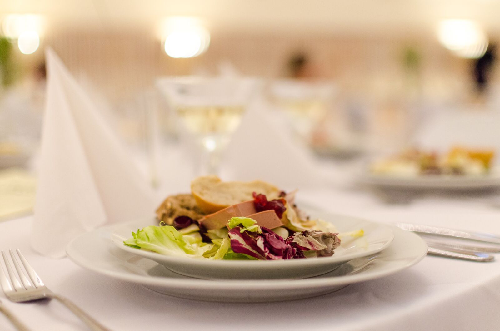 Nikon D5100 sample photo. Table, food, wedding photography