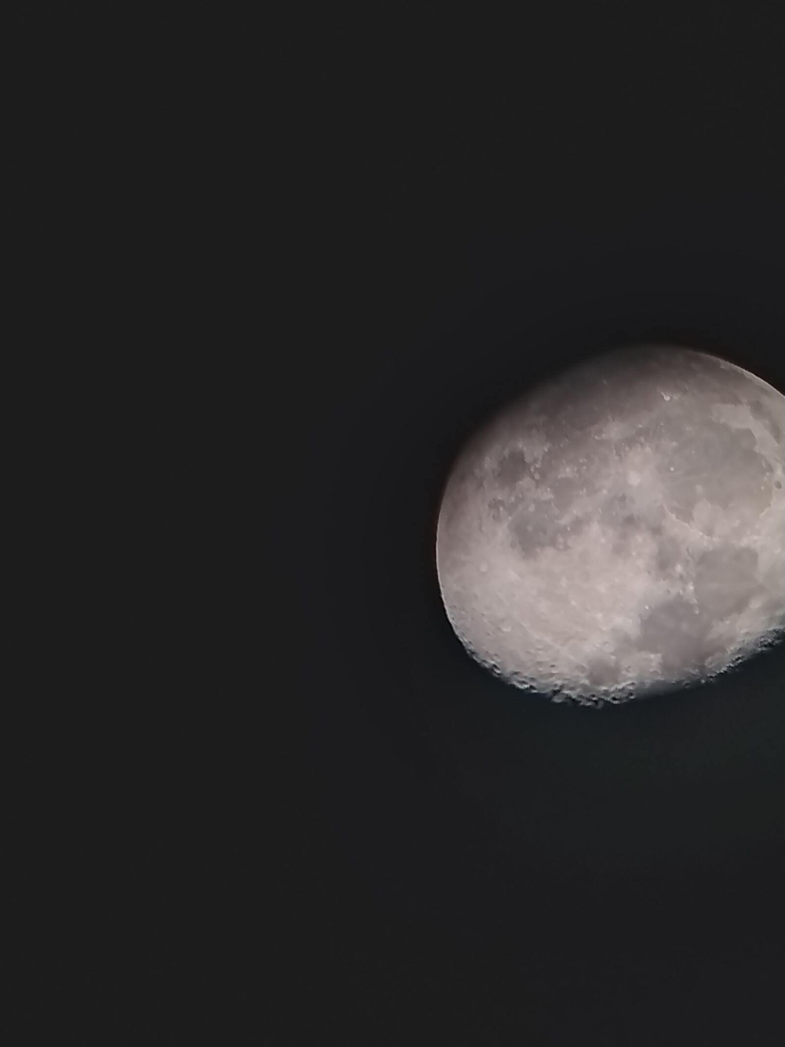 Xiaomi Redmi Note 8 sample photo. Moon, night photography