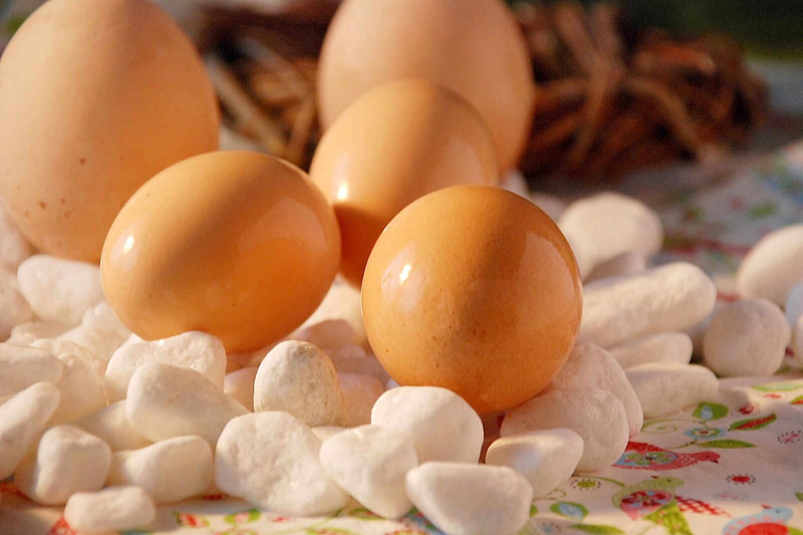 Nikon D80 sample photo. Eggs, rhinestones, easter photography