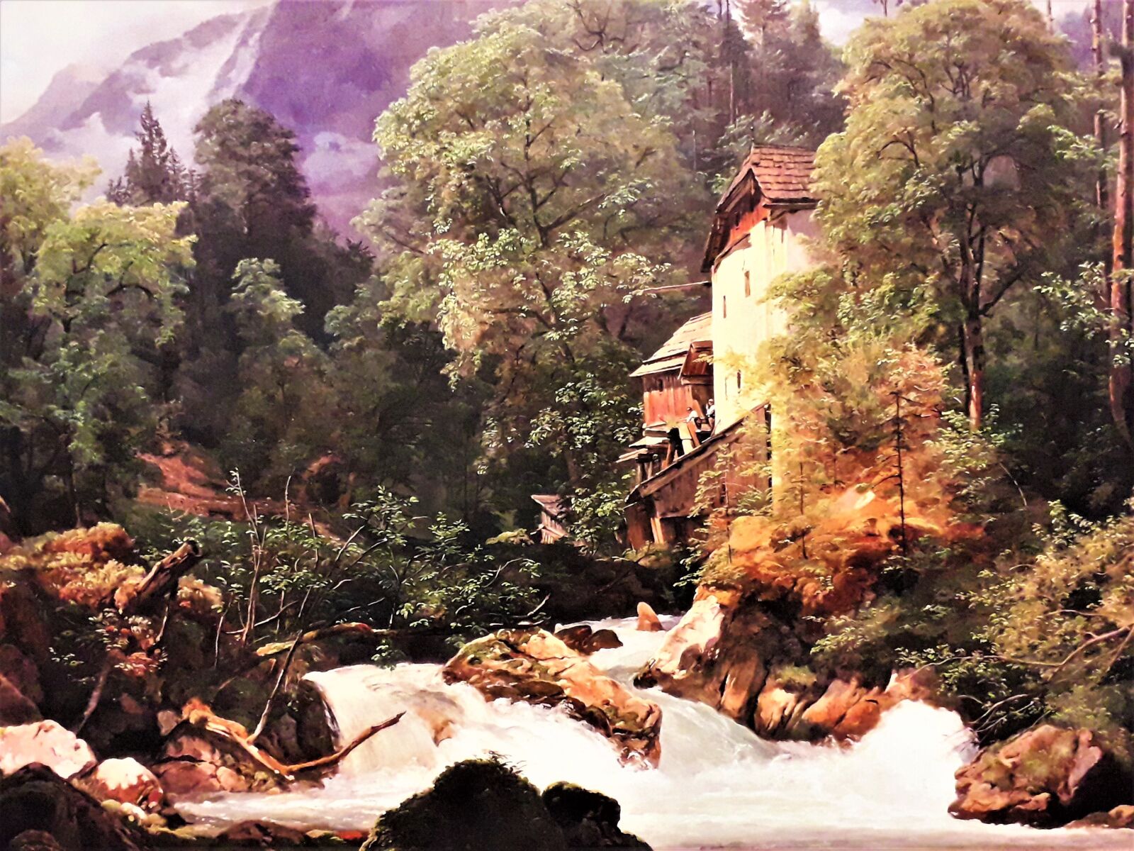 Samsung SM-J330F sample photo. Alpine, mountain landscape, homestead photography
