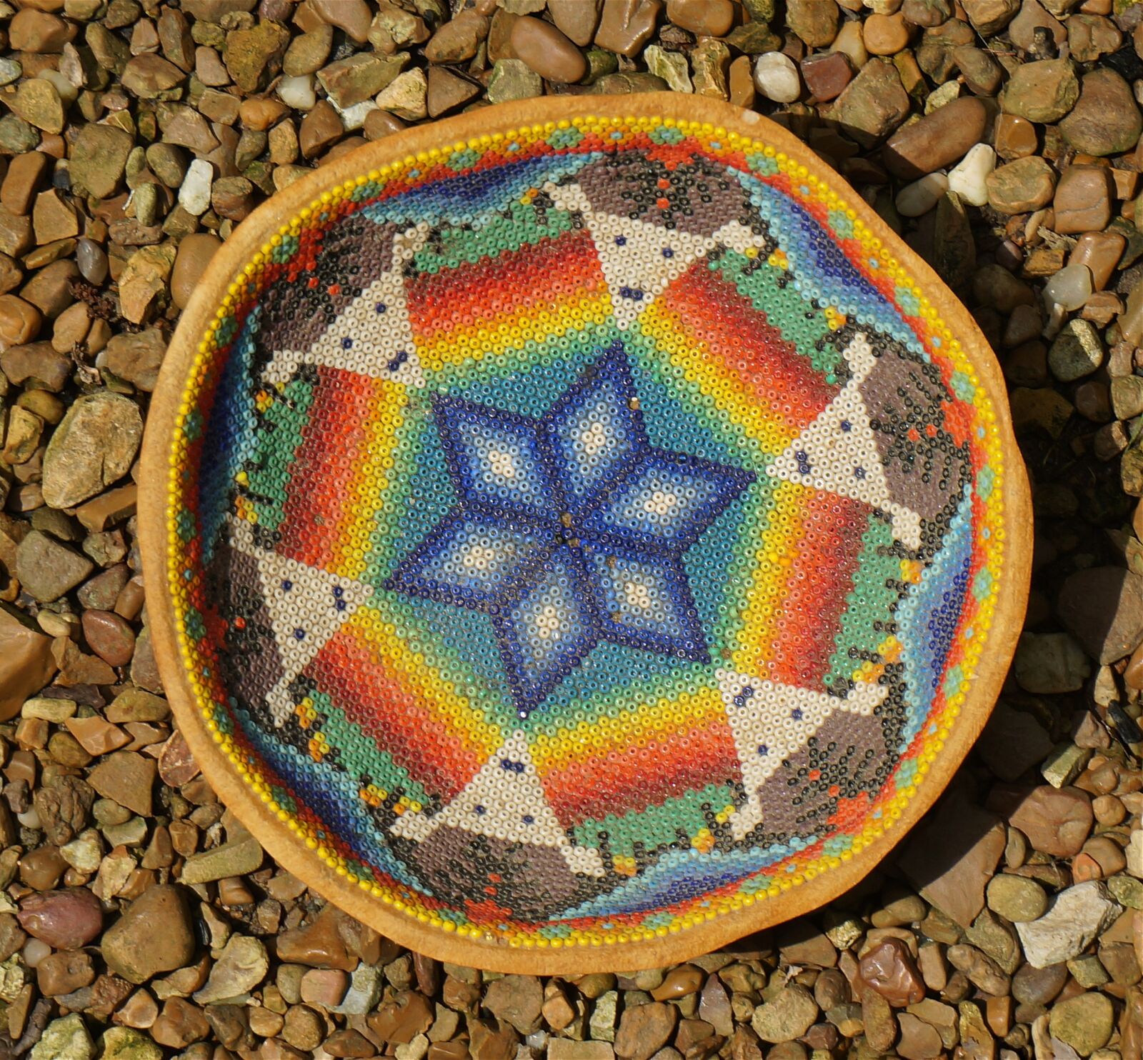 Sony Alpha NEX-5T sample photo. Beaded gourd bowl, old photography