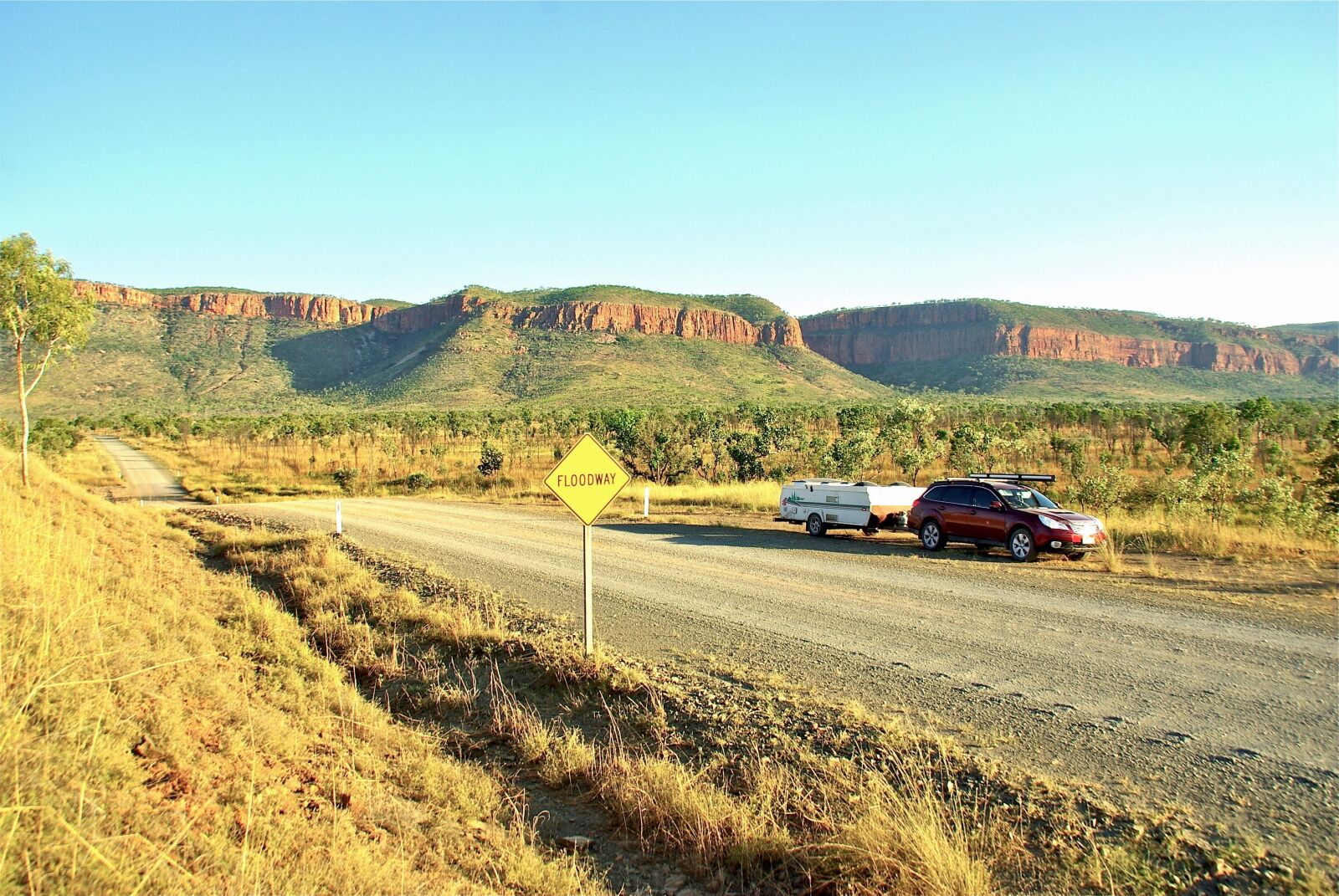 Pentax K10D sample photo. Outback, australia, road photography