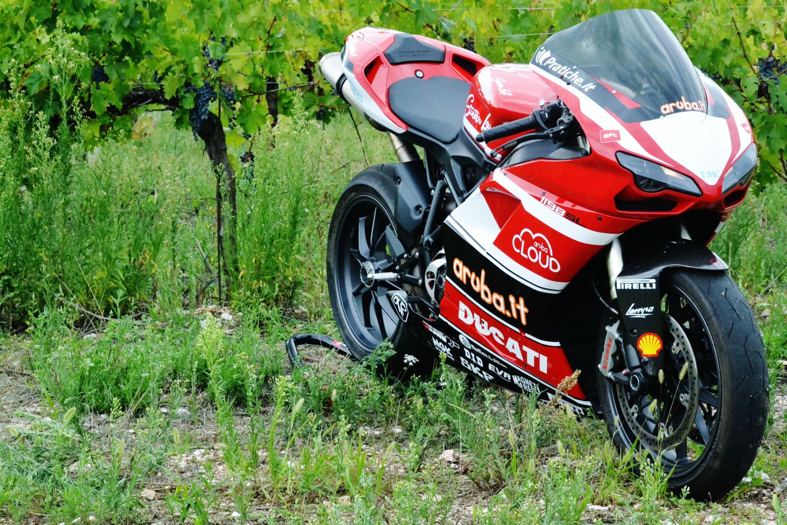 Nikon D3100 sample photo. Ducati, aruba, corse photography