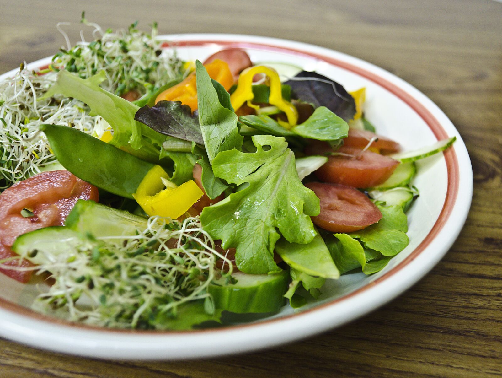 Nikon D5100 sample photo. Food, salad, meal photography