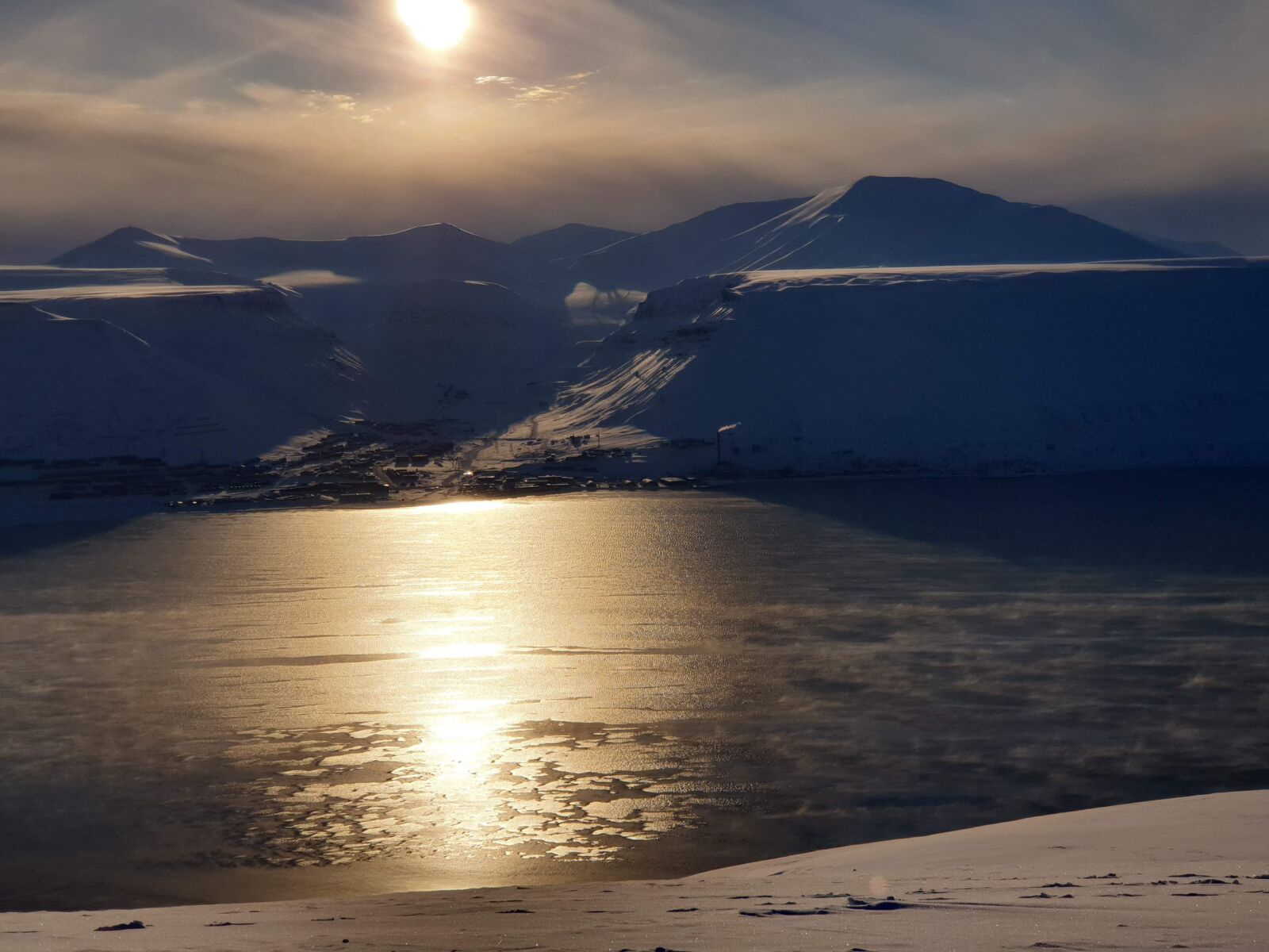 Samsung Galaxy S9+ sample photo. Svalbard, longyear, norway photography