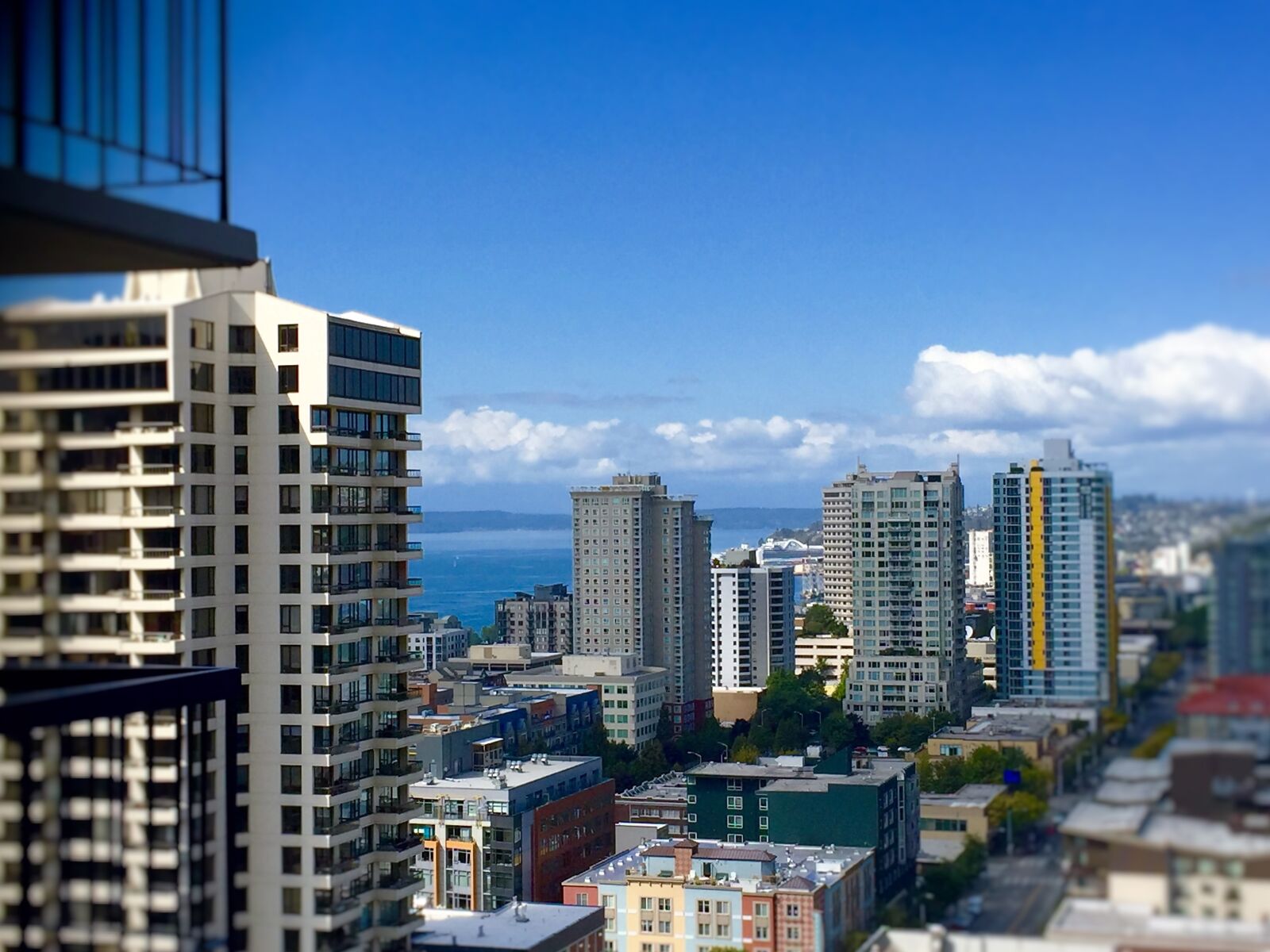 Apple iPhone 6 sample photo. Seattle, elliot bay, city photography