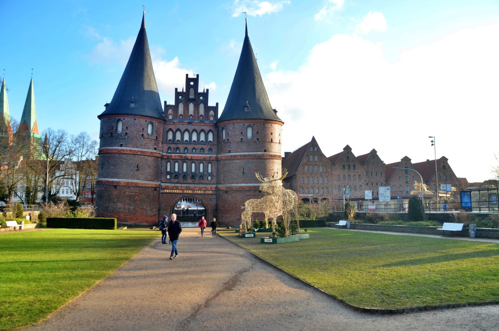 Nikon D7000 sample photo. Hamburg, holstentor gate, medieval photography