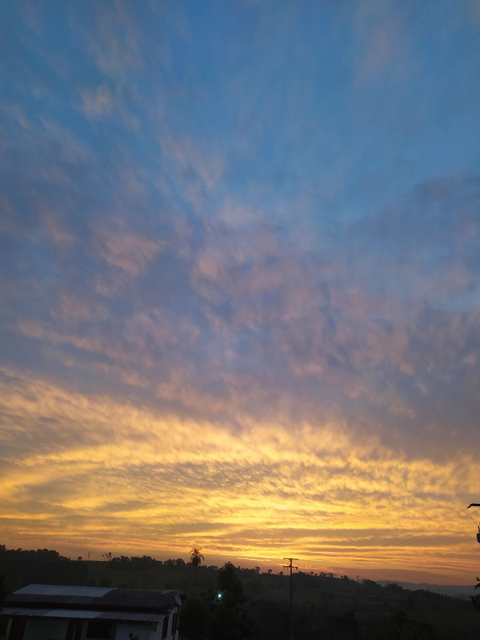 Xiaomi Redmi Note 8 sample photo. Sunset, clouds, landscape photography