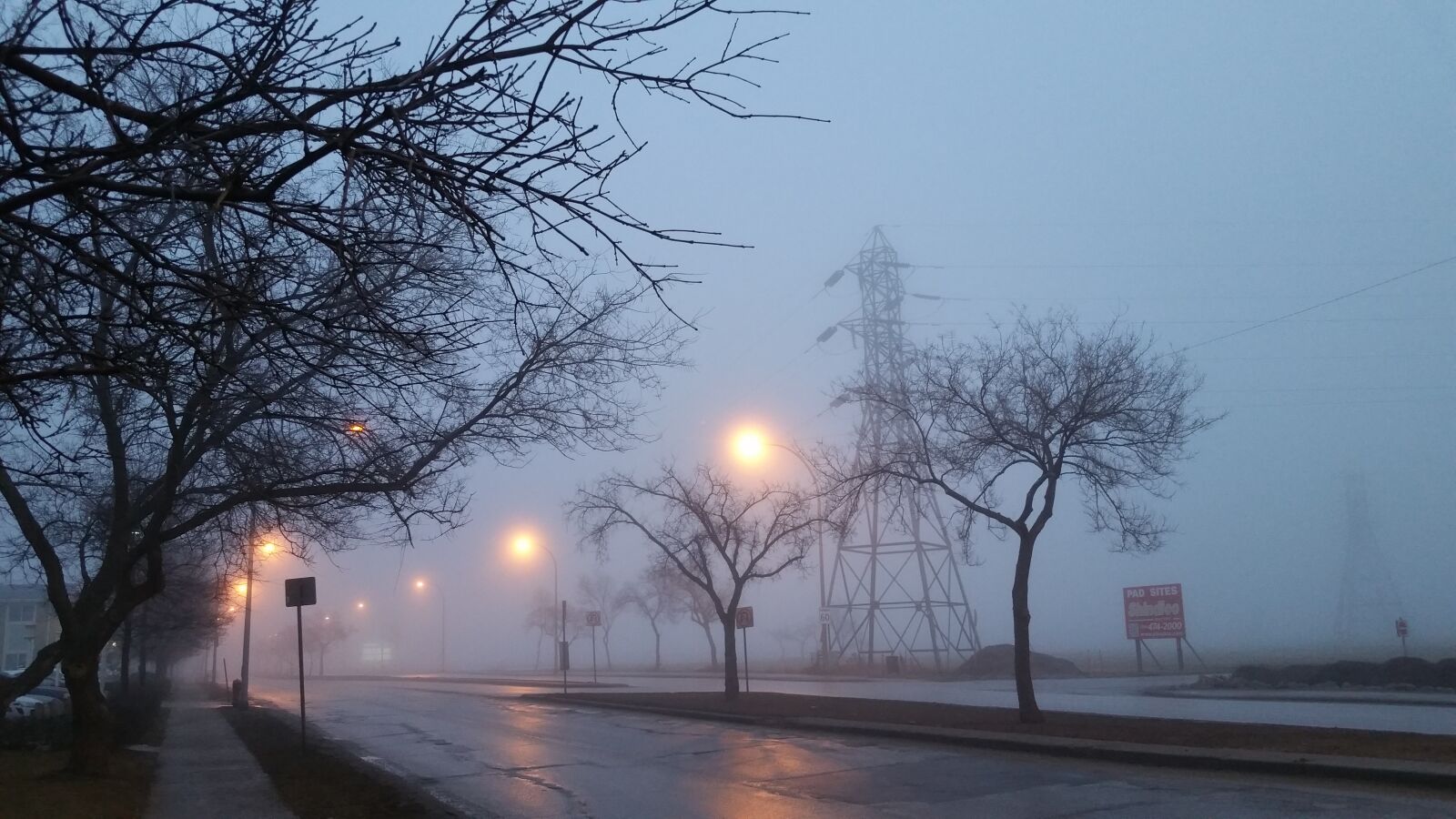 Samsung Galaxy Note4 sample photo. Fog, early morning fog photography