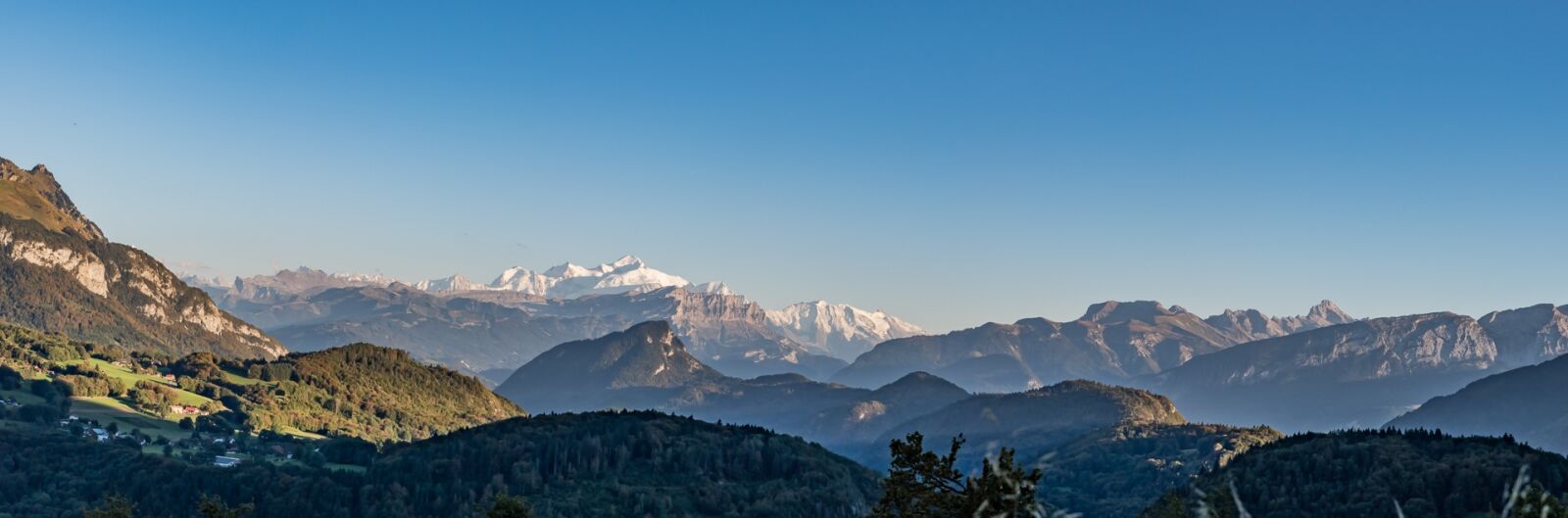 Nikon D5500 sample photo. Mont blanc, panorama, haute photography