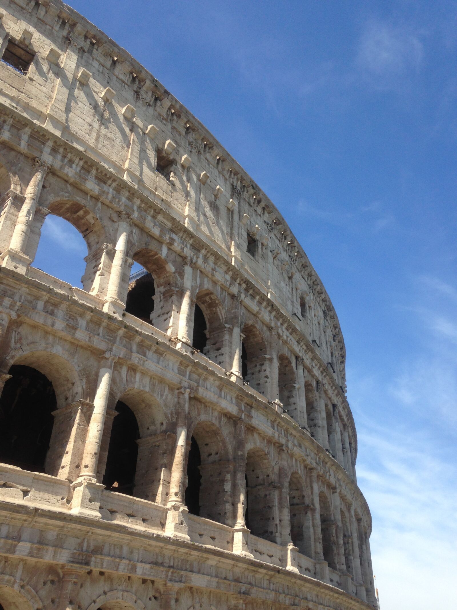iPhone 5 back camera 4.12mm f/2.4 sample photo. Italy, rome, colosseum photography