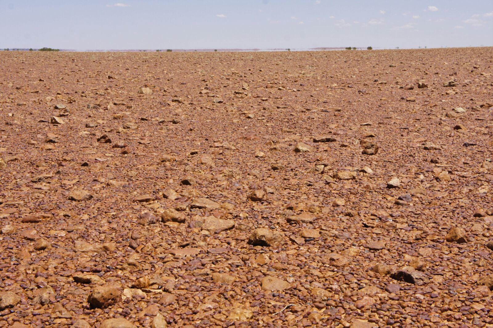 Sony Alpha NEX-5 + Sony E 18-55mm F3.5-5.6 OSS sample photo. Simpson desert, gibber plain photography