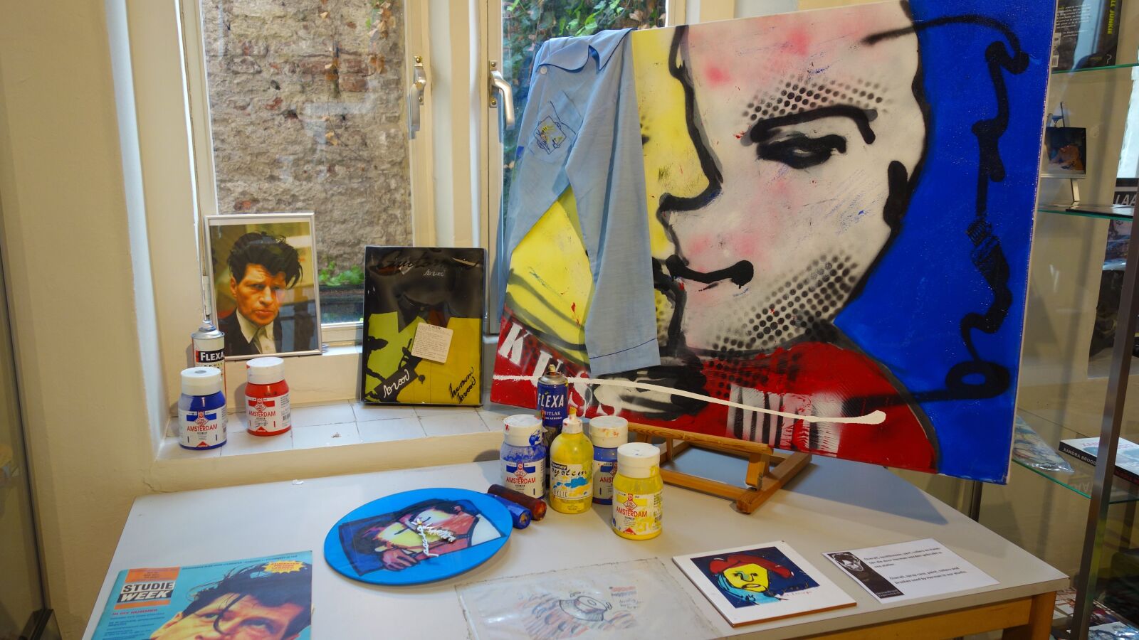 Sony Cyber-shot DSC-RX100 sample photo. Painting, herman brood, painter photography
