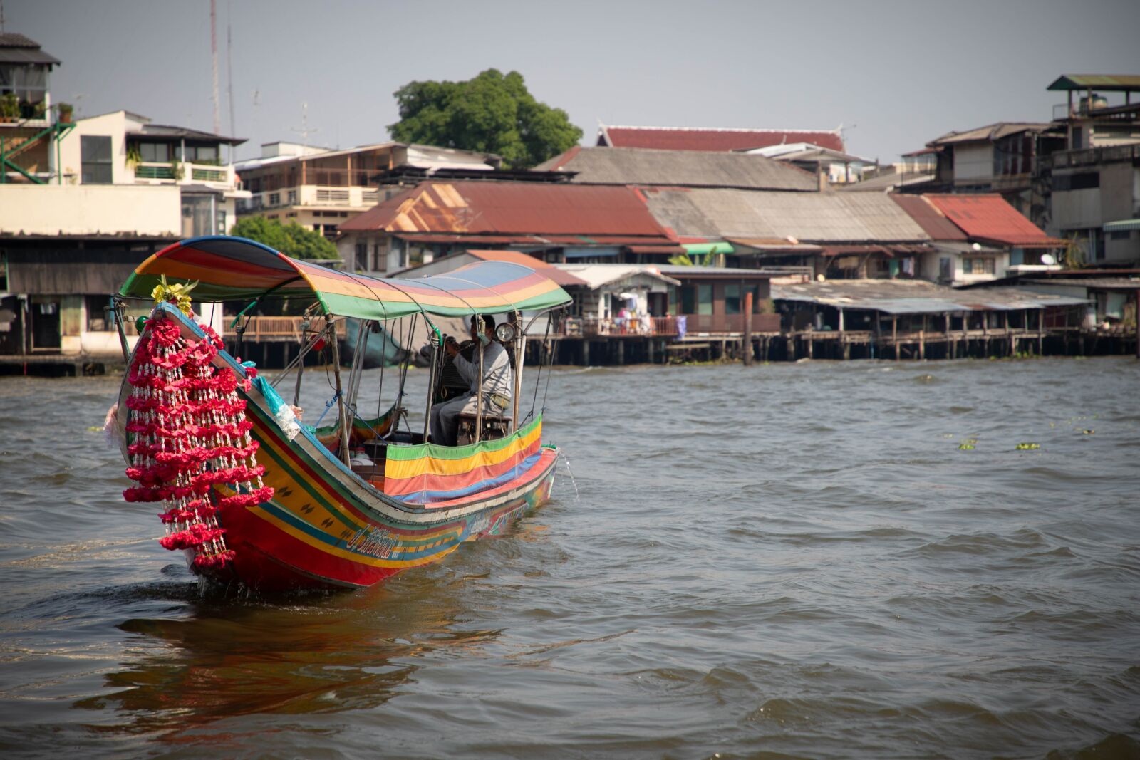 Canon EF 24-105mm F4L IS II USM sample photo. Thailand, boat, river photography