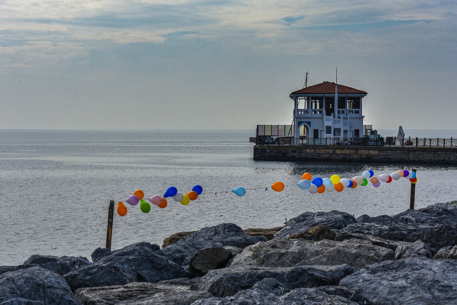 Nikon D7200 sample photo. Sea, balloons, turkey photography
