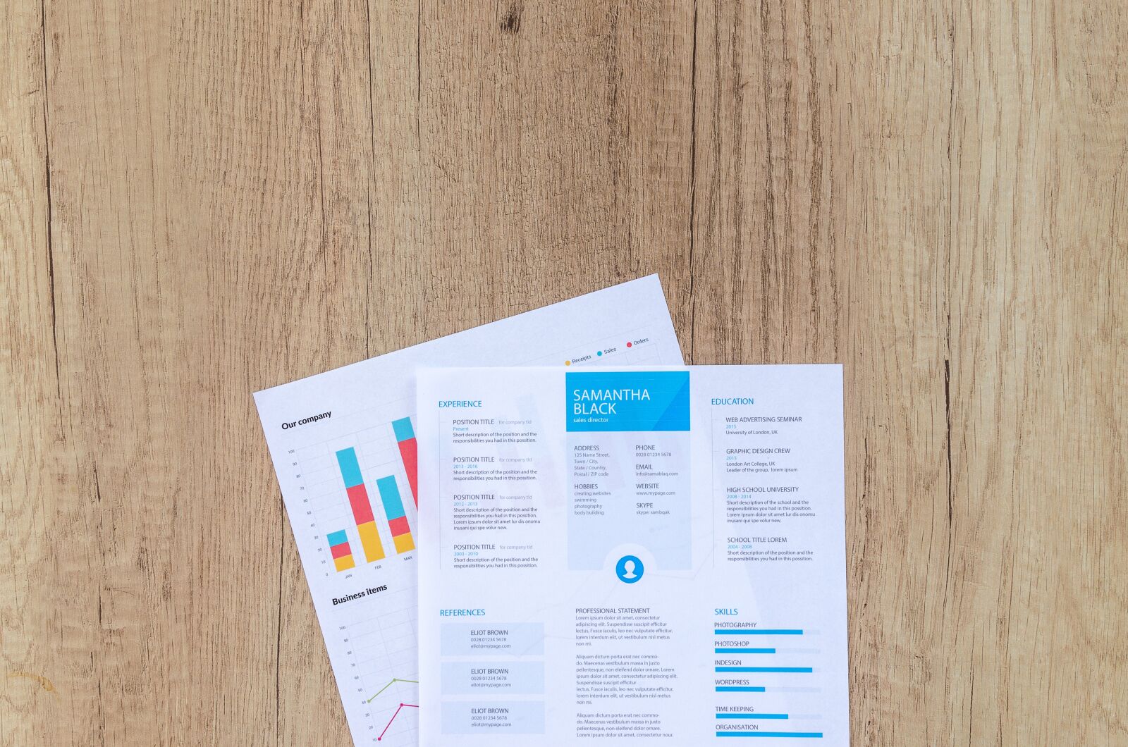 Nikon D5100 sample photo. Finance, document, chart photography
