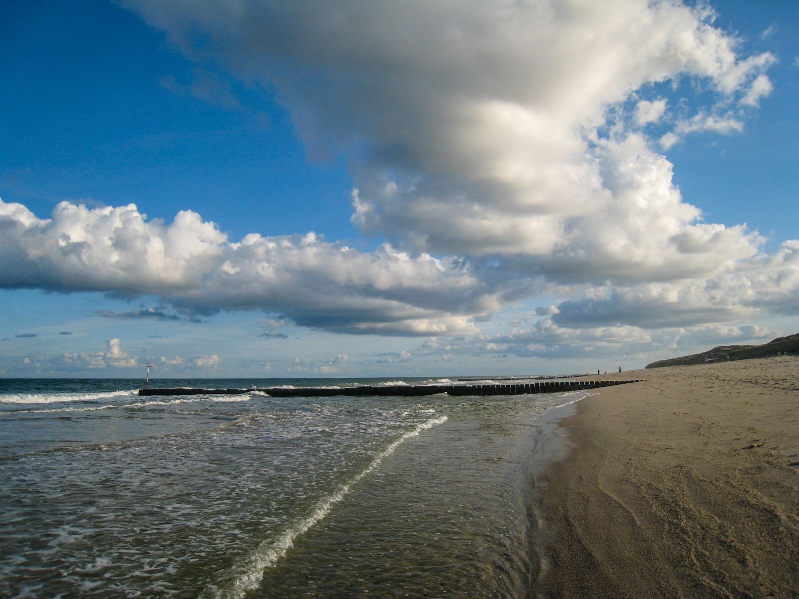 Canon DIGITAL IXUS 850 IS sample photo. Sylt, beach, north sea photography