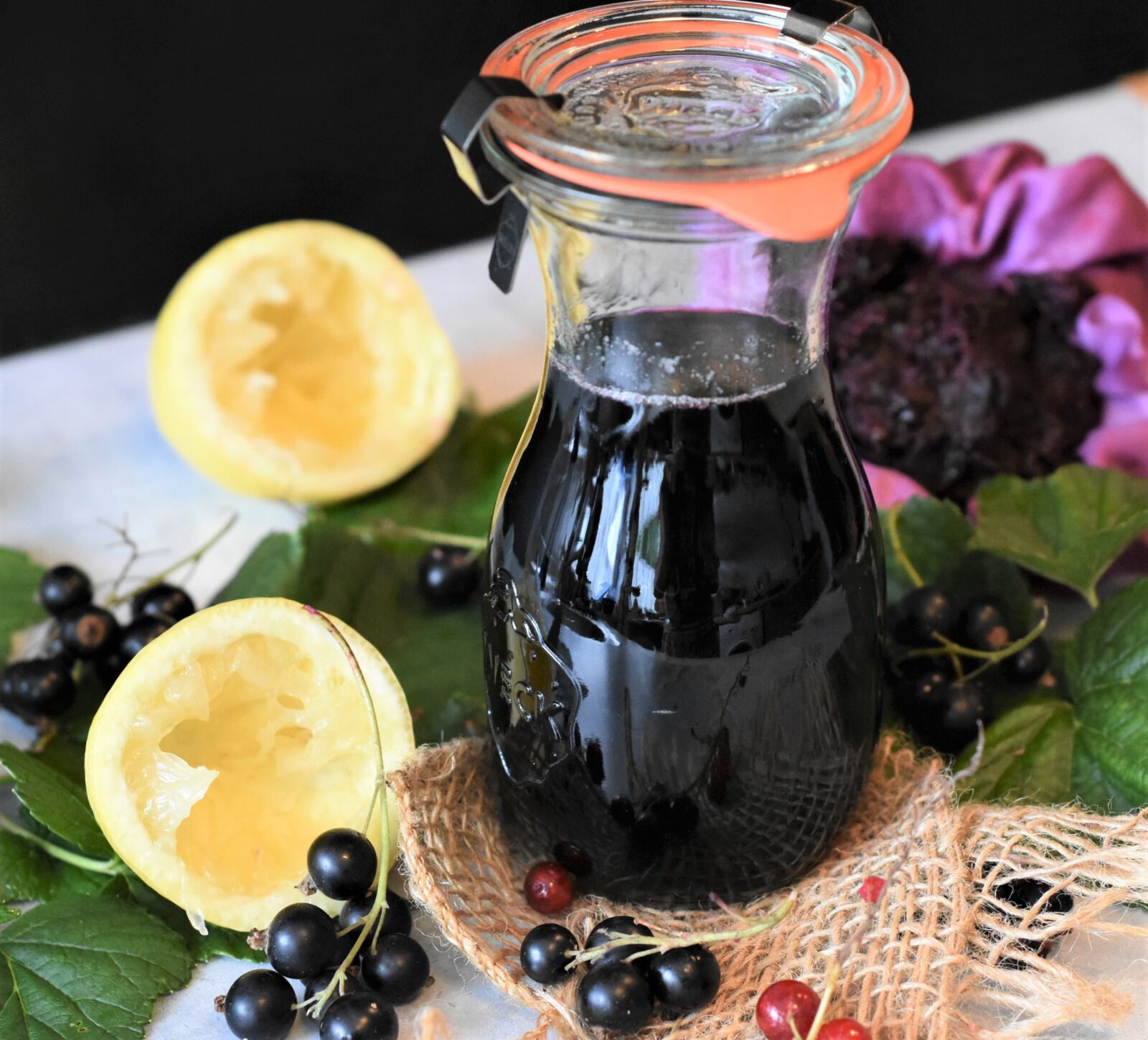 Nikon D7200 sample photo. Currants, cassis, syrup photography