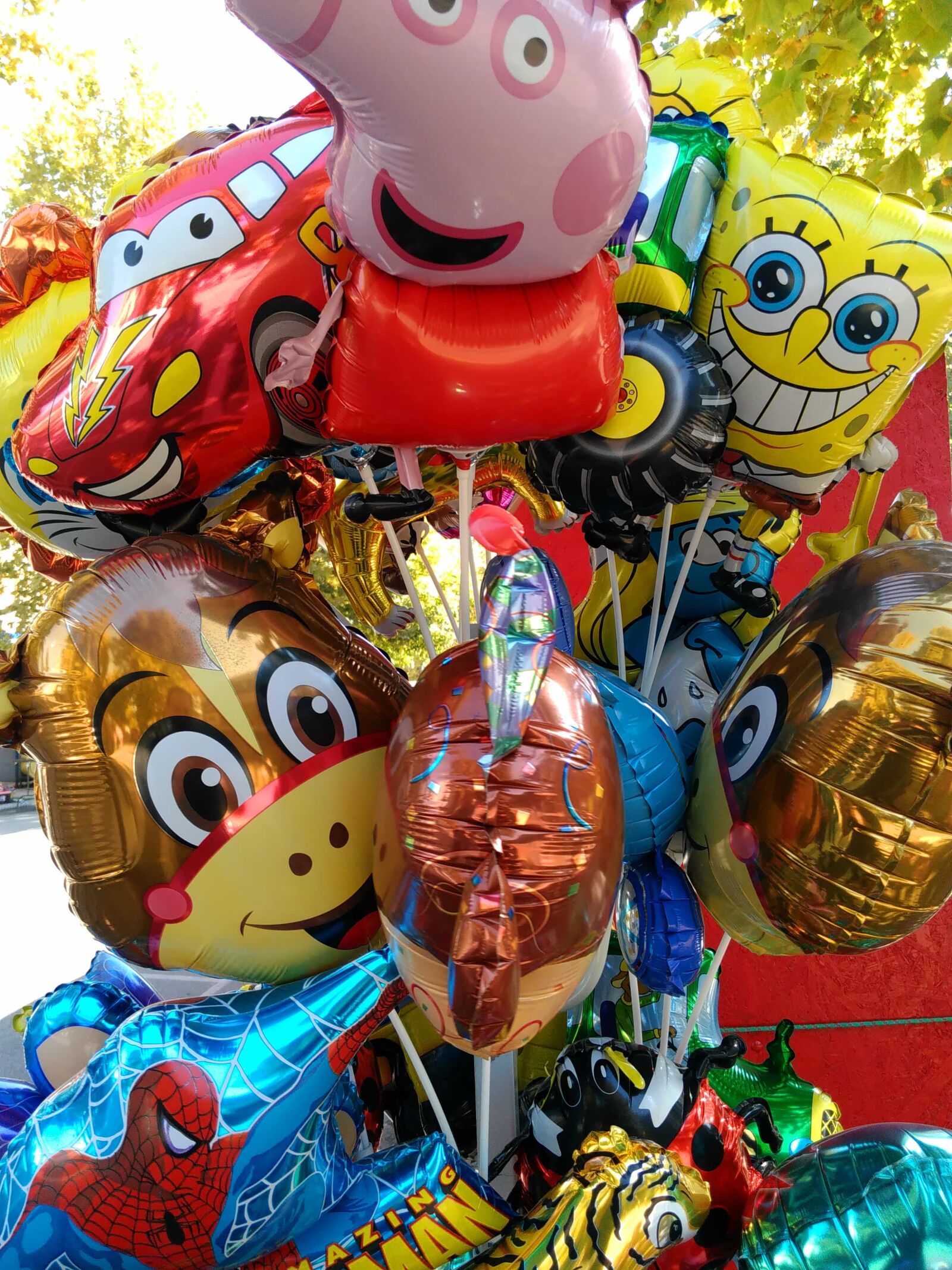 Lenovo S60-A sample photo. Colorful, helium, balloon, art photography