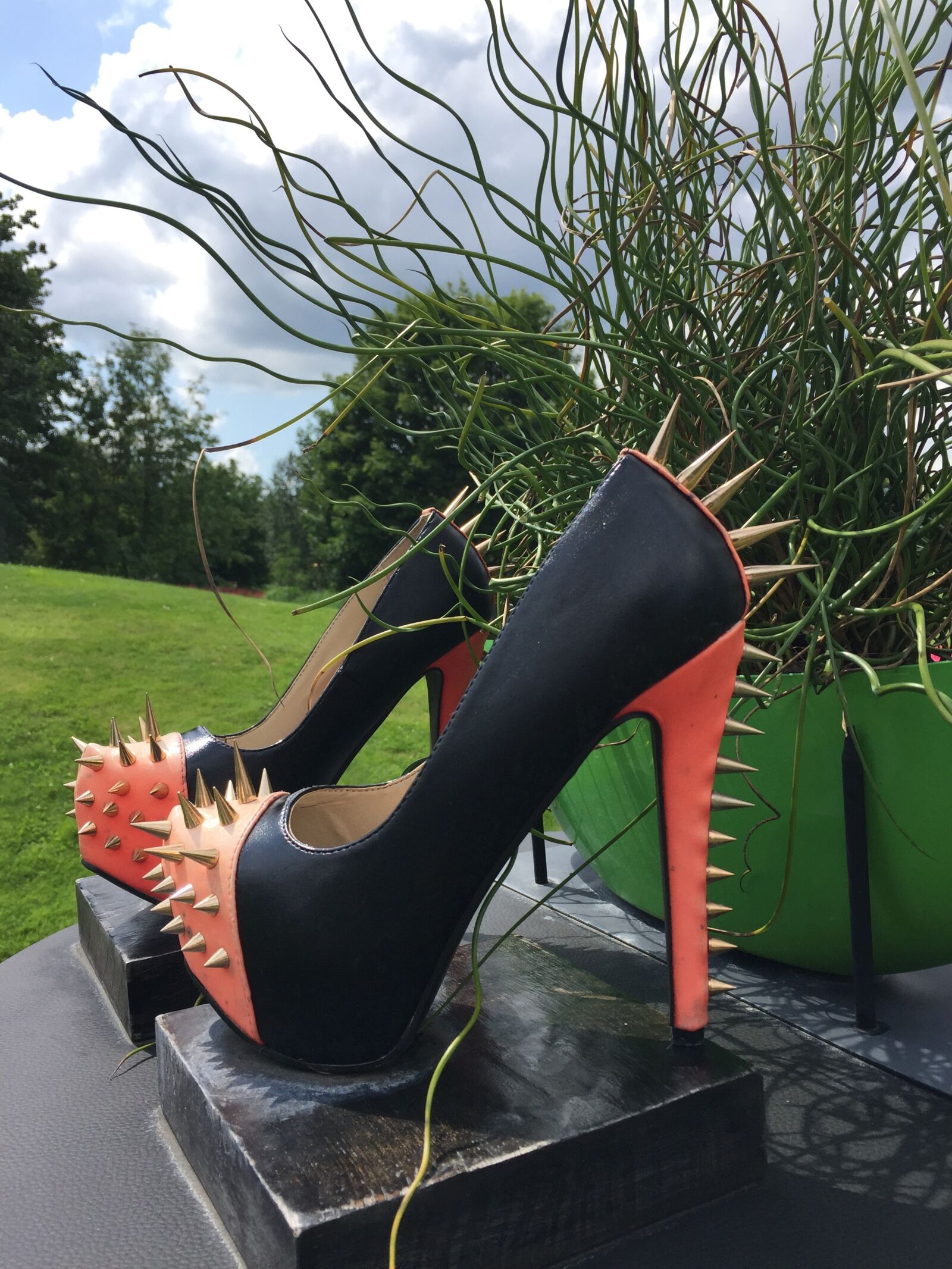 Apple iPhone 6 sample photo. Shoe, high heeled shoes photography