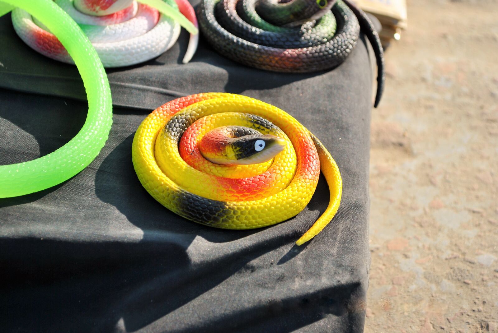 Nikon D3000 sample photo. The, toy, snake photography
