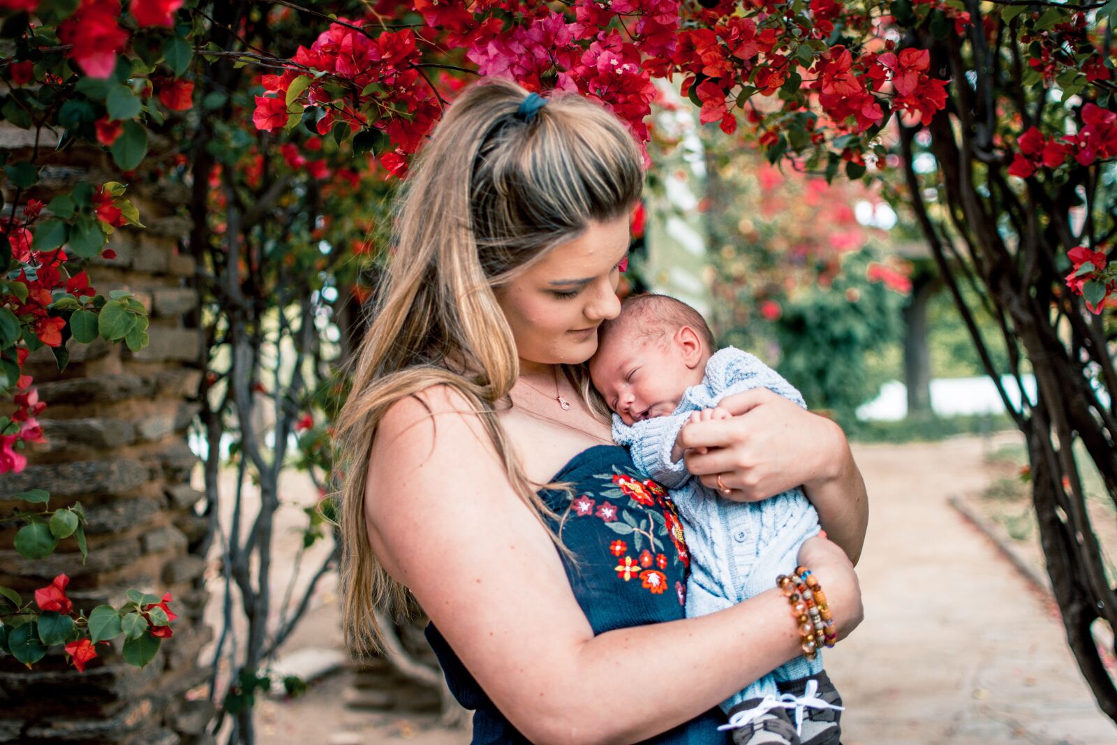 Nikon D7100 sample photo. Mother son, motherhood, newborn photography