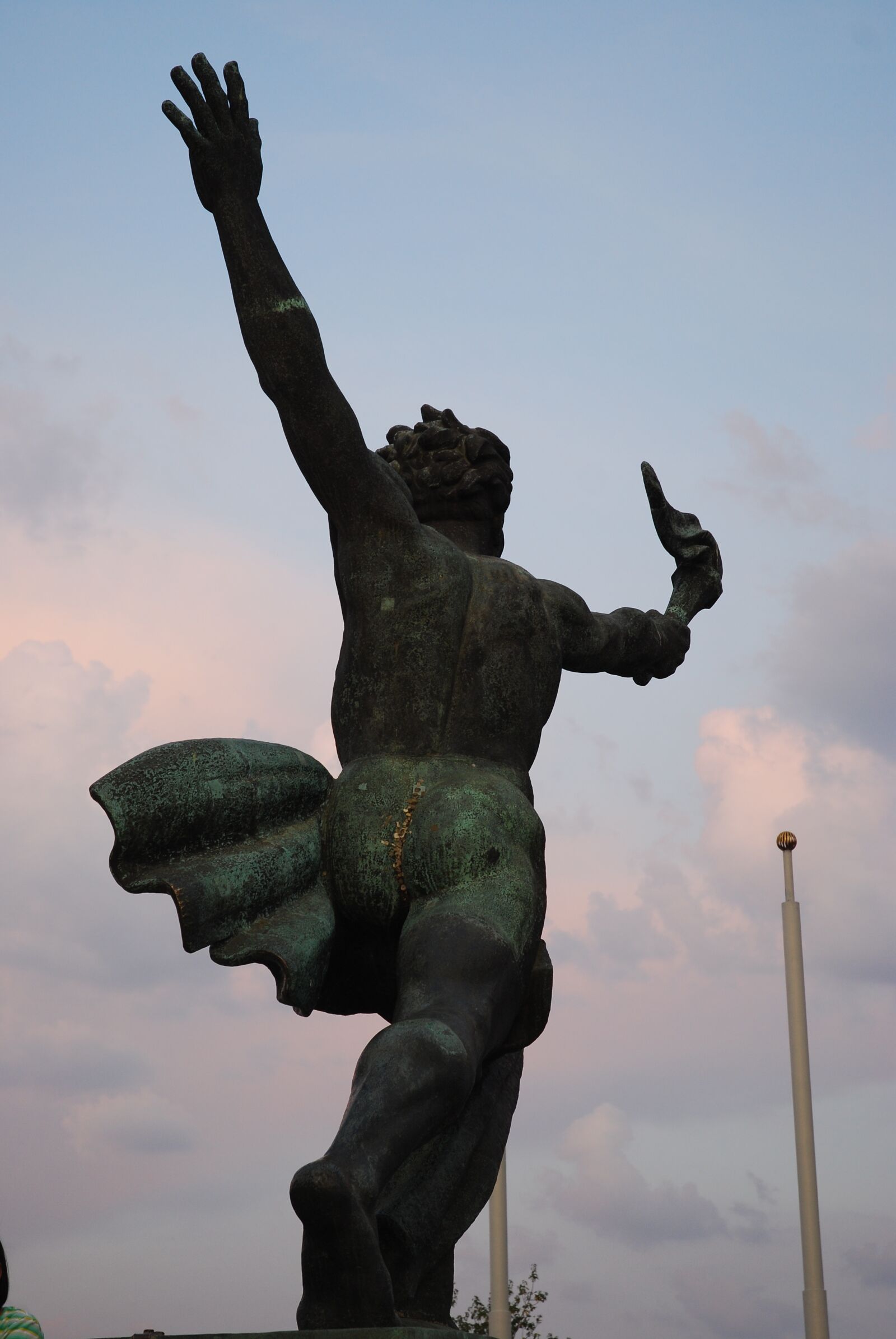 Nikon D80 sample photo. Statue, europe, tourism photography