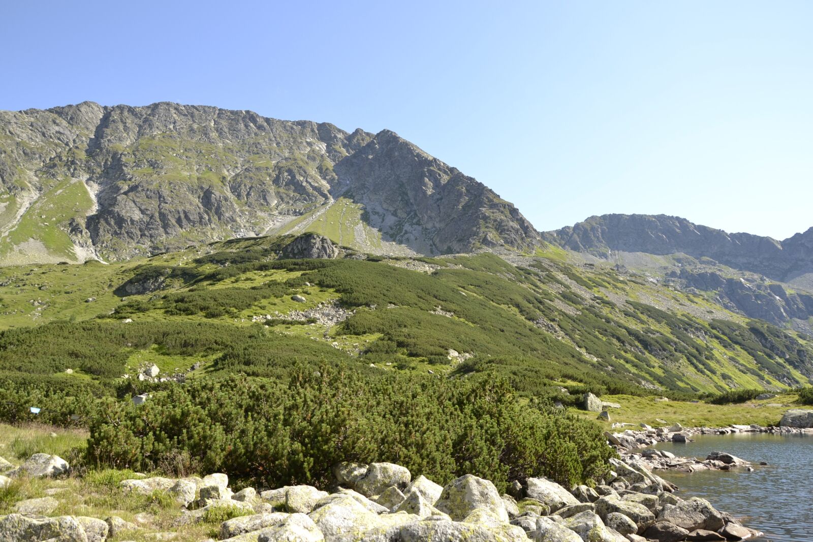 Nikon D3100 sample photo. Mountains, buried, valley of photography