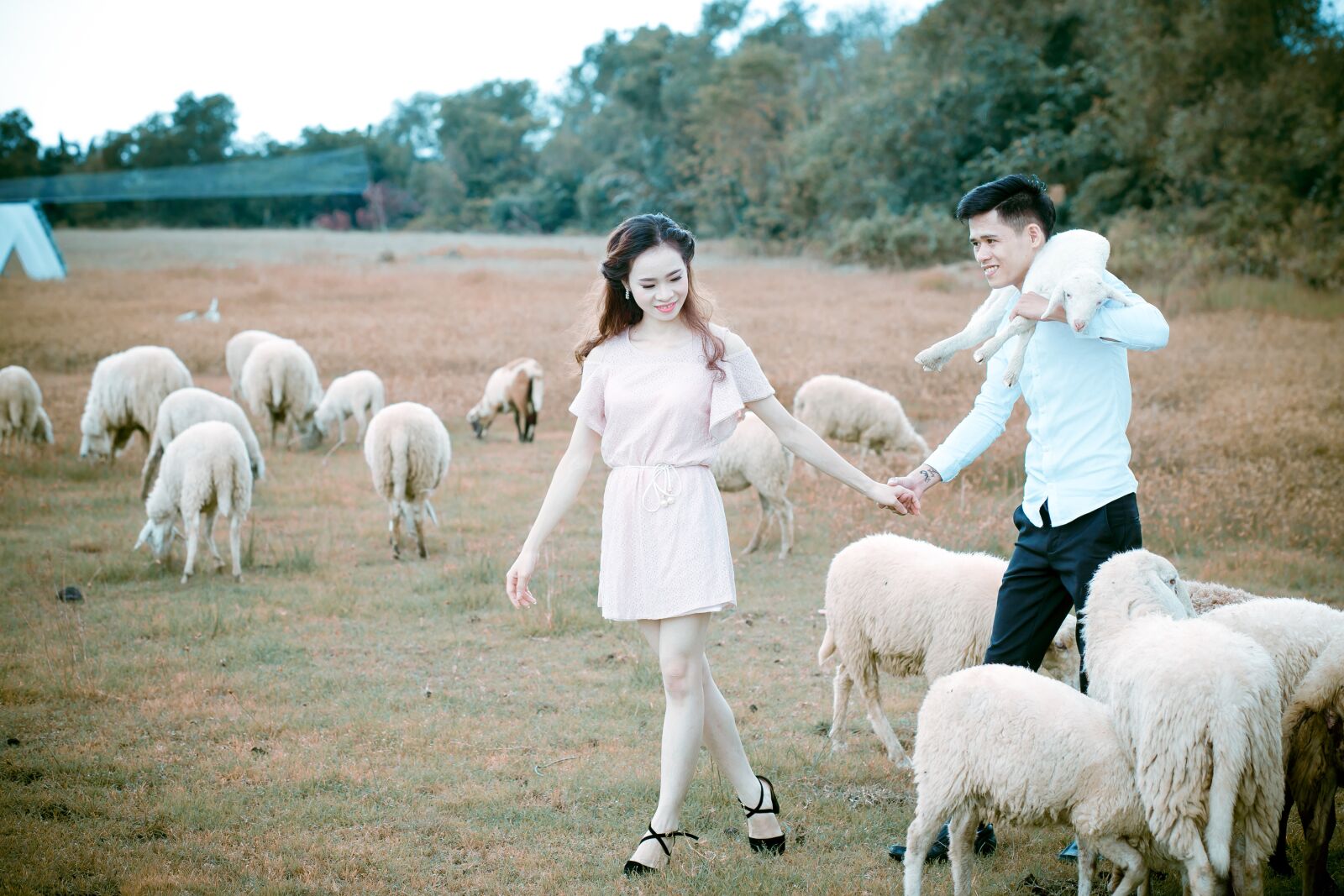 Canon EF 85mm F1.8 USM sample photo. Wedding photo viet, wedding photography