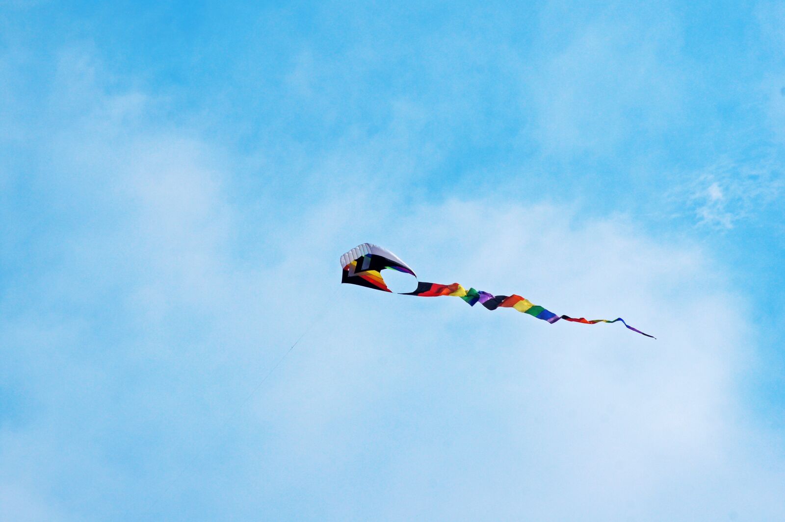 Sony SLT-A33 sample photo. Kite, fly, sky photography